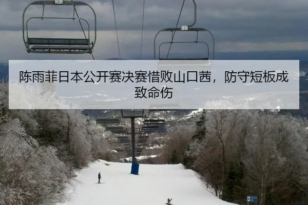 陈雨菲日本公开赛决赛惜败山口茜，防守短板成致命伤